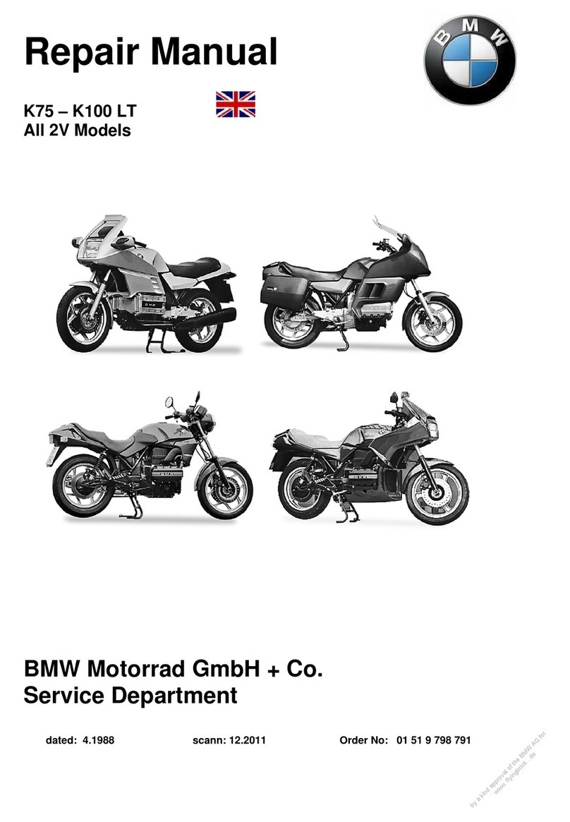 BMW K75 Repair manual