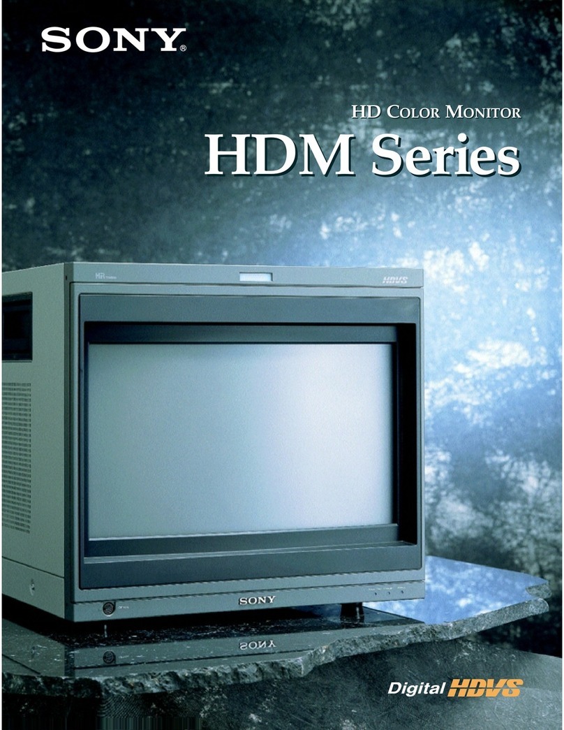 Sony HDM Series User manual