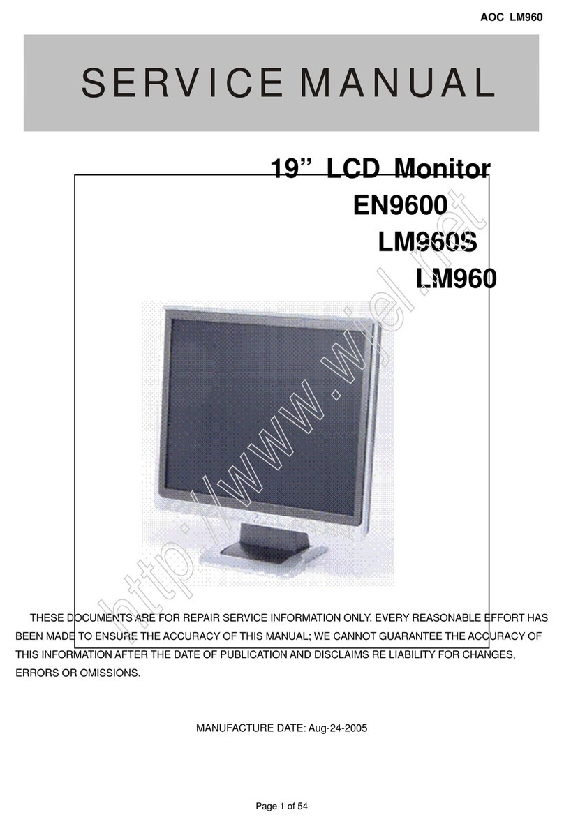 AOC LM960 User manual