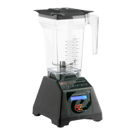 Blendtec ez Blender User manual