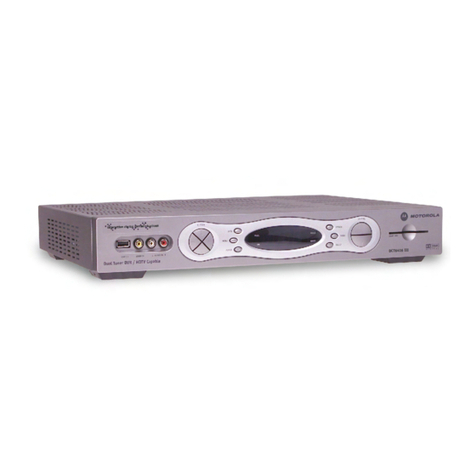 Motorola DCT6400 Phase III User manual Motorola DCT6400 Phase III User manual