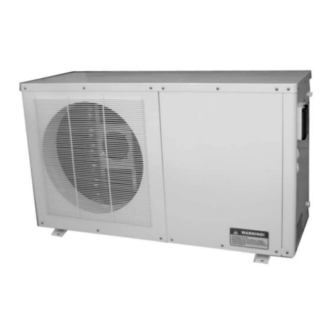 Duratech SWIMMING POOL HEAT PUMP UNITS Installation instructions manual