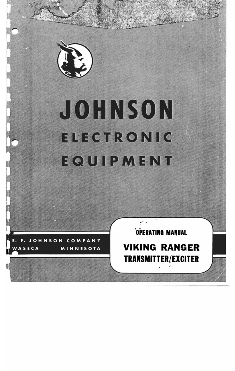 E.F. Johnson Ranger User manual