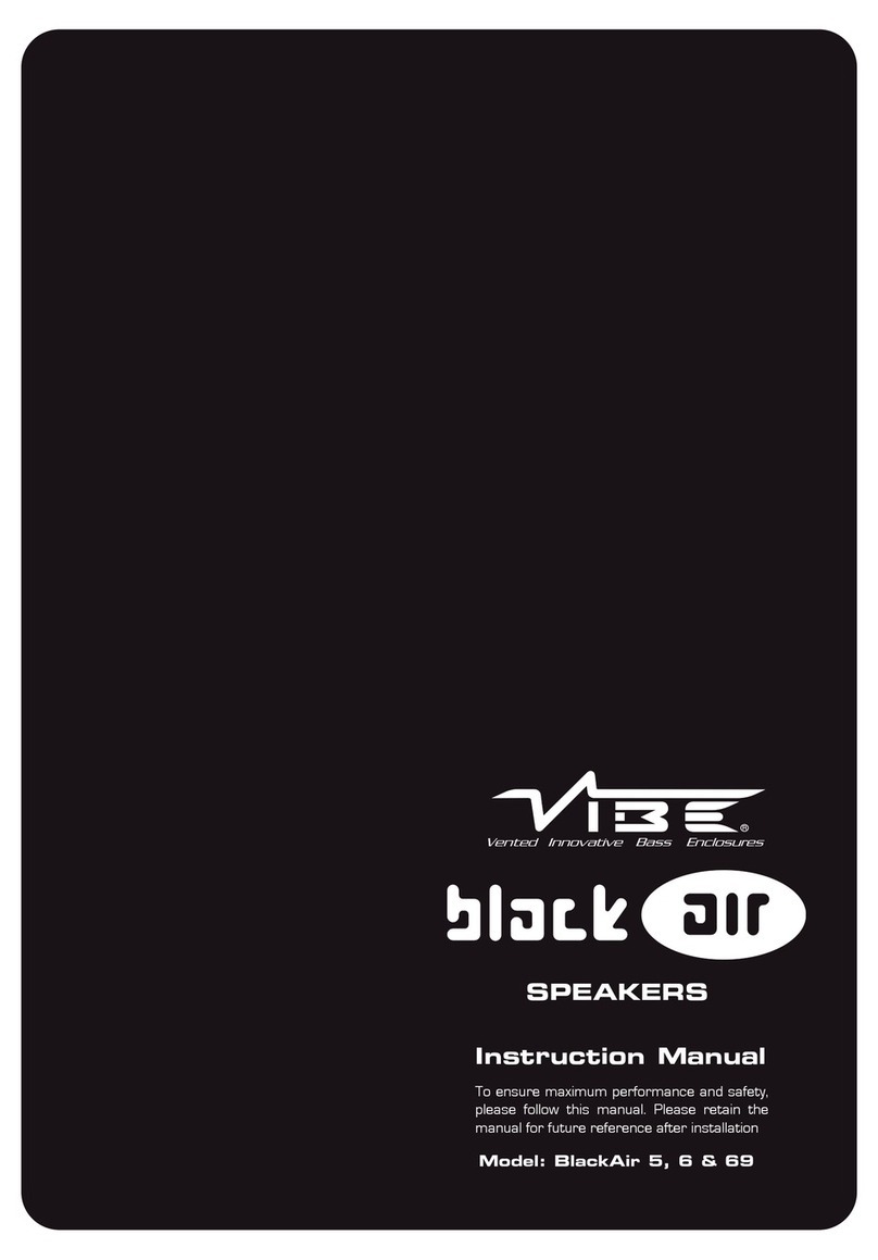 Vibe BlackAir 5 instruction manual
