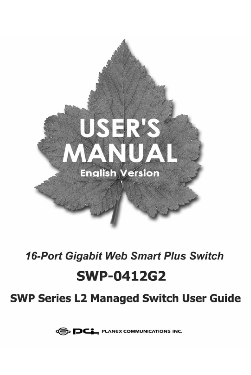 PCI SWP-0412G2 Series User manual