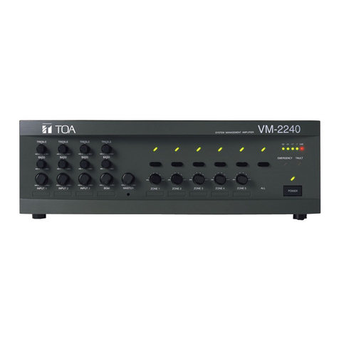 Toa Venas VM-2120 User manual
