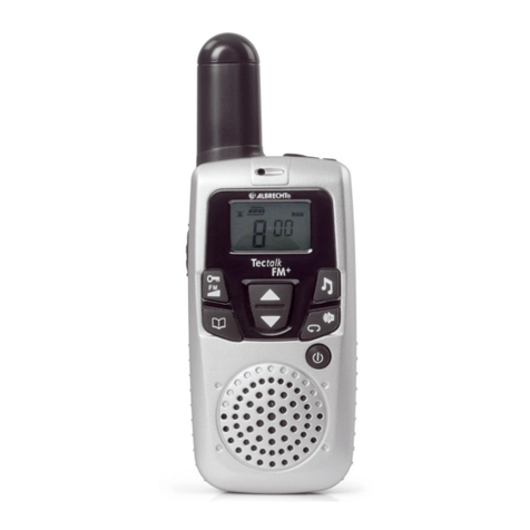 Albrecht PMR 446 User manual