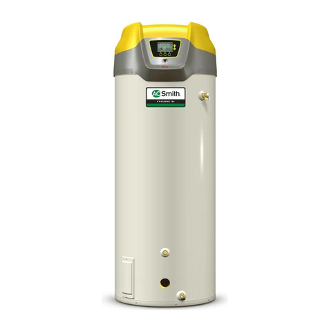 A.O. Smith BTH-120 through BTH-500 User manual