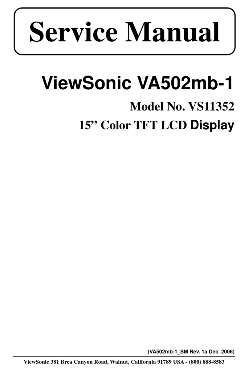 ViewSonic VA502mb-1 Service manual