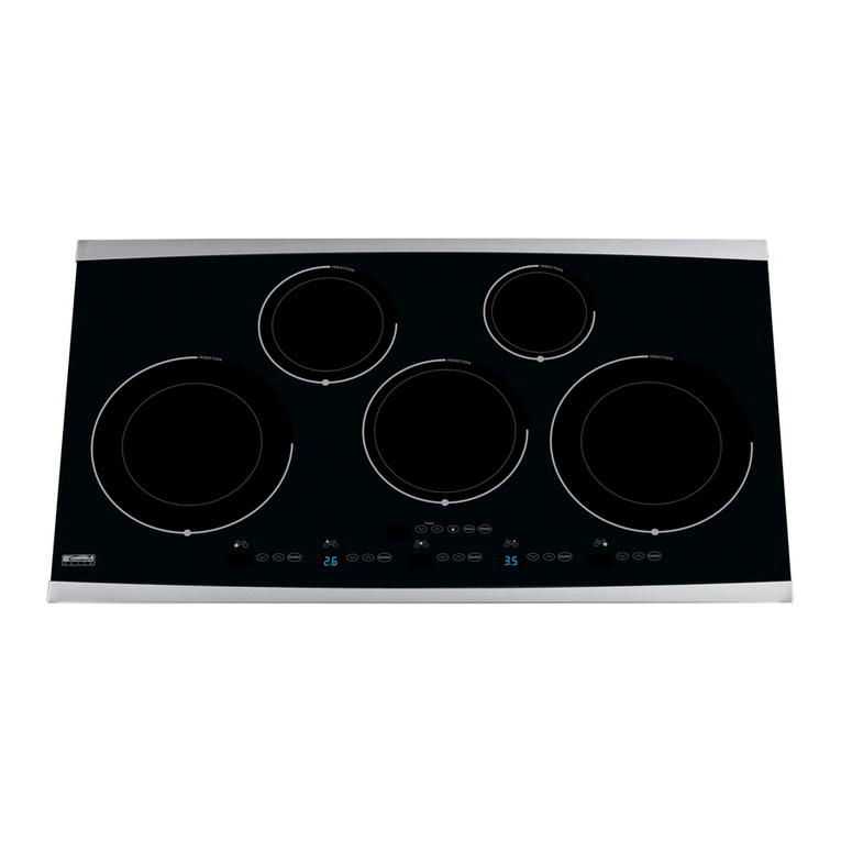 Kenmore Induction cooktop installation instructions