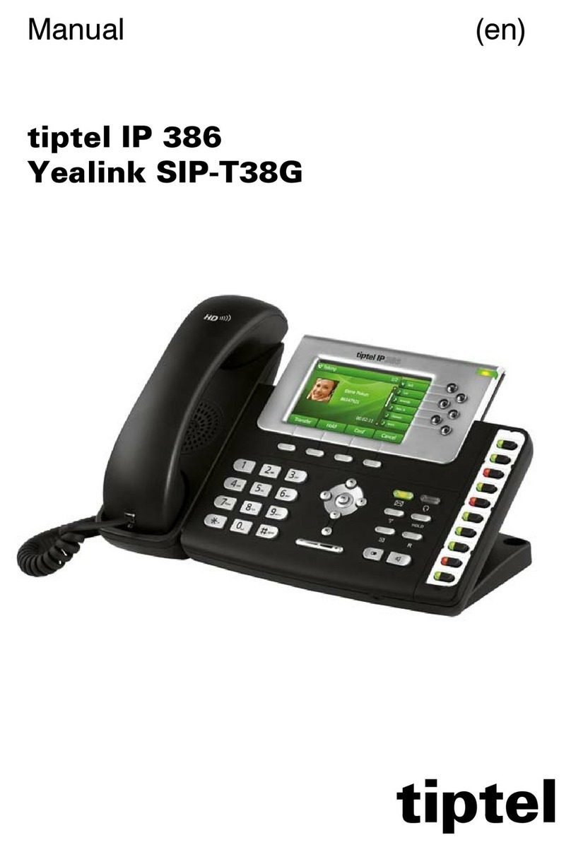 Yealink SIP-T38G User manual