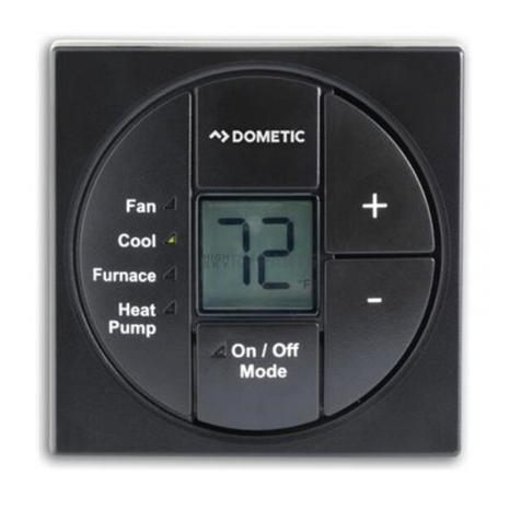 Dometic Single Zone LCD Thermostat User manual
