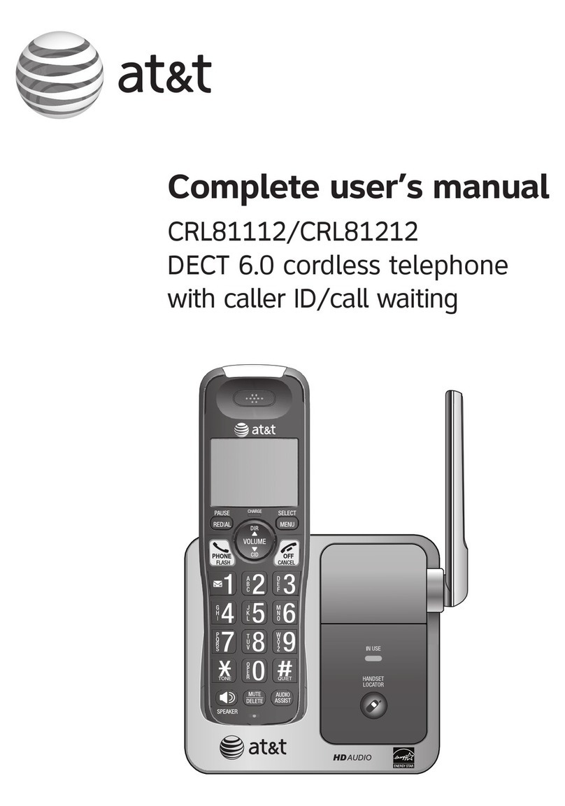 AT&T CRL81112 User manual AT&T CRL81112 User manual