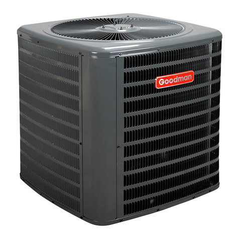 Goodman CONDENSING UNIT User manual