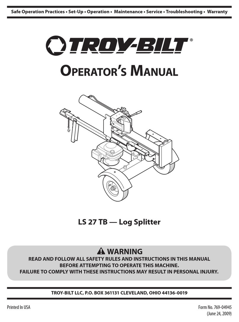 Troy-Bilt LS 27 TB Operator's manual