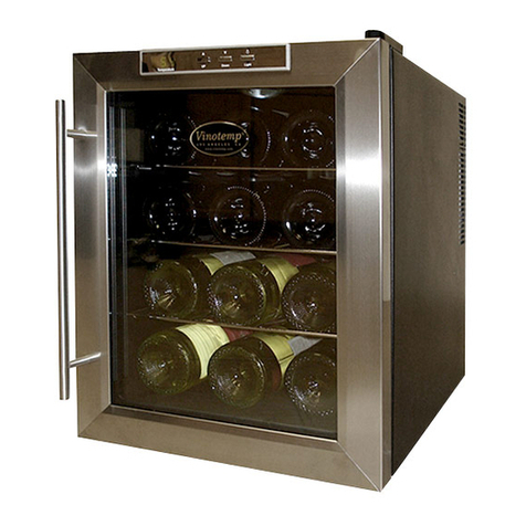 Vinotemp VT-12TEDS owner's manual