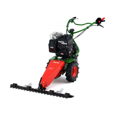 Agria 400E operating instructions