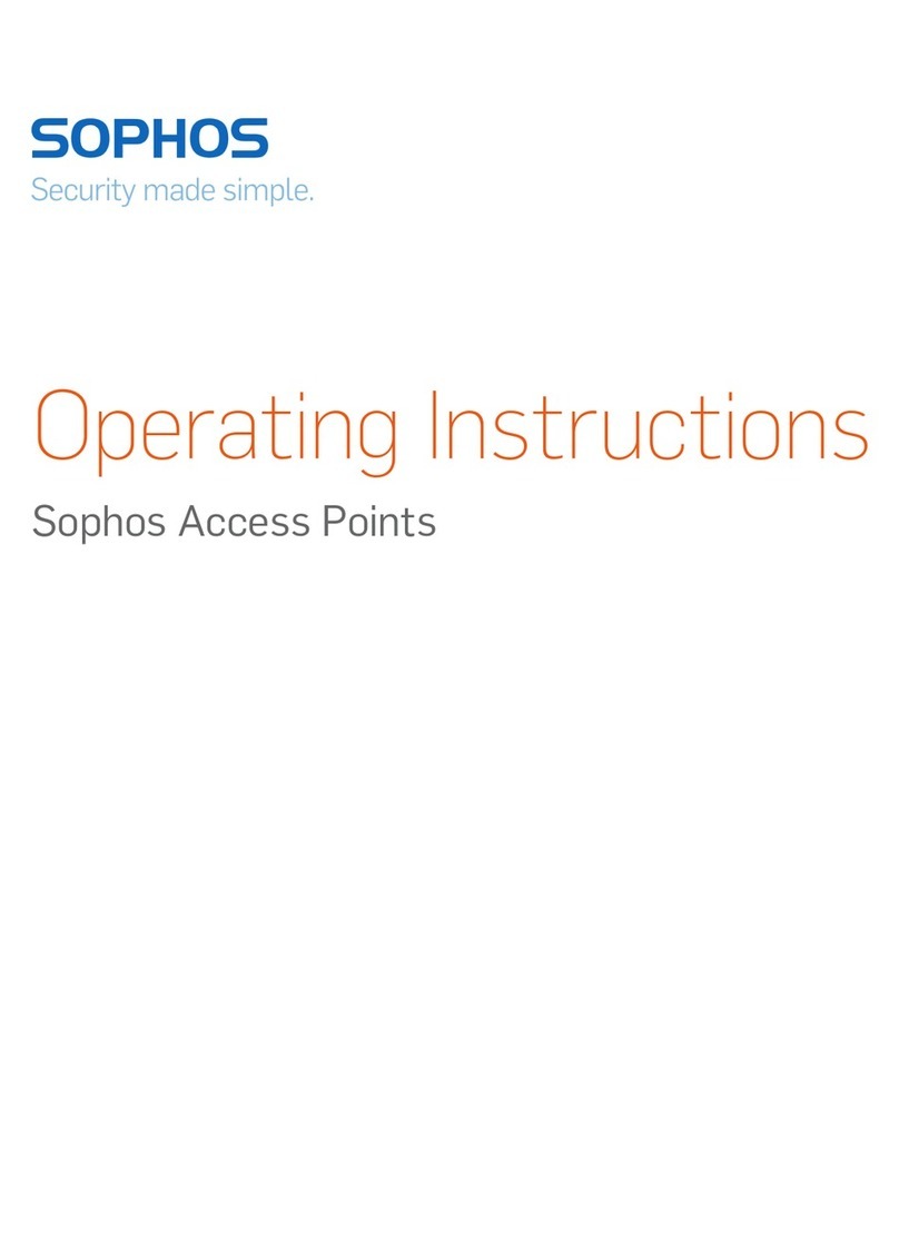 Sophos Access Points operating instructions