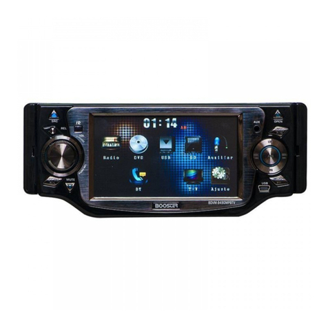 Booster BDVM-8490MPBTV instruction manual