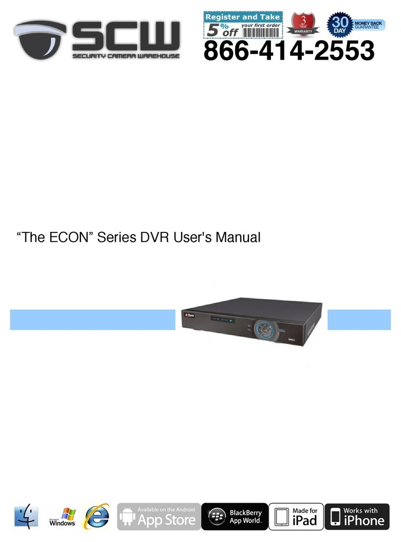 SCW The ECON Series User manual