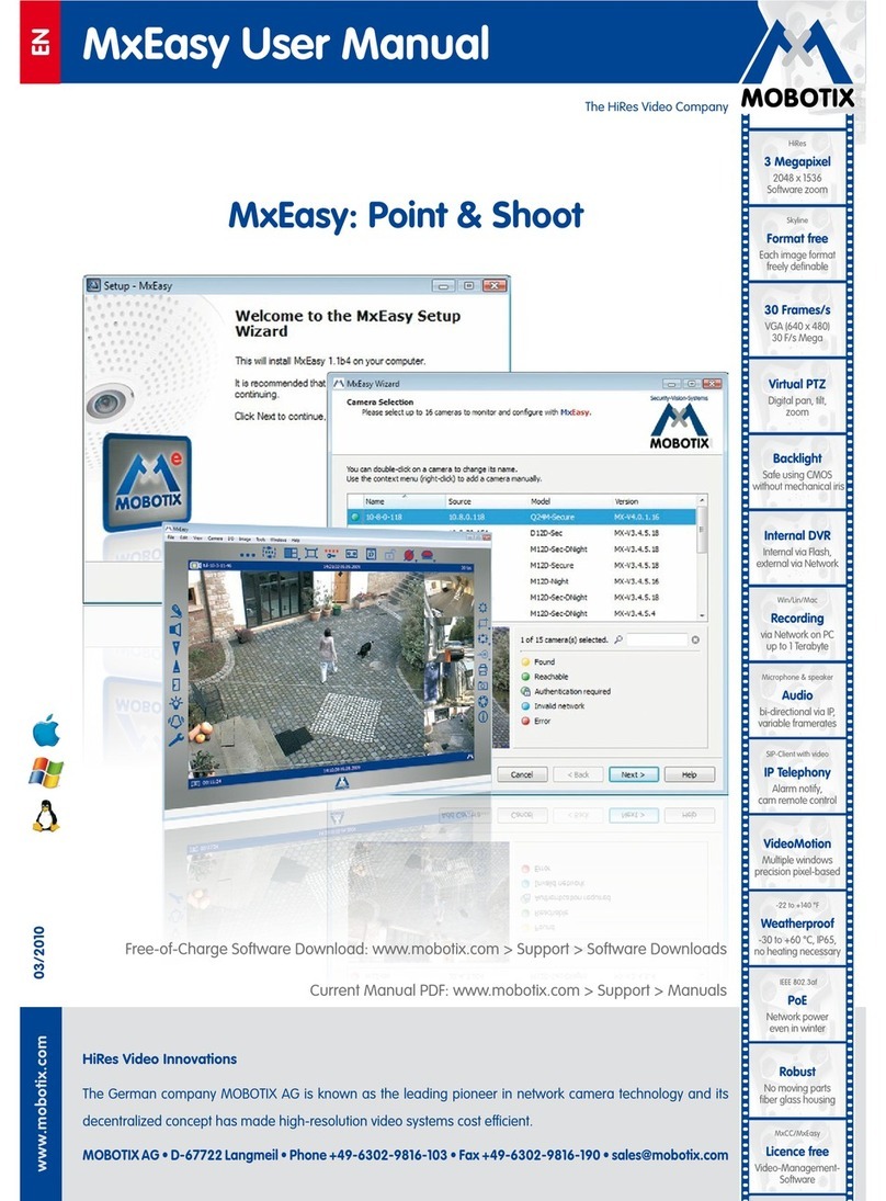 Mobotix MxEasy user manual