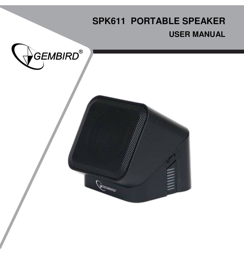 Gembird SPK611 User manual