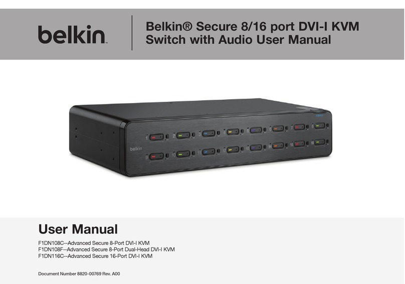 Belkin F1DN108C User manual Belkin F1DN108C User manual