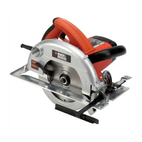 Black & Decker CS718-AE User manual