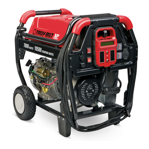 Troy-Bilt Portable Generator Operator's manual