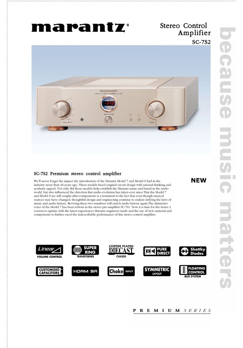 Marantz SC-7S2 User manual