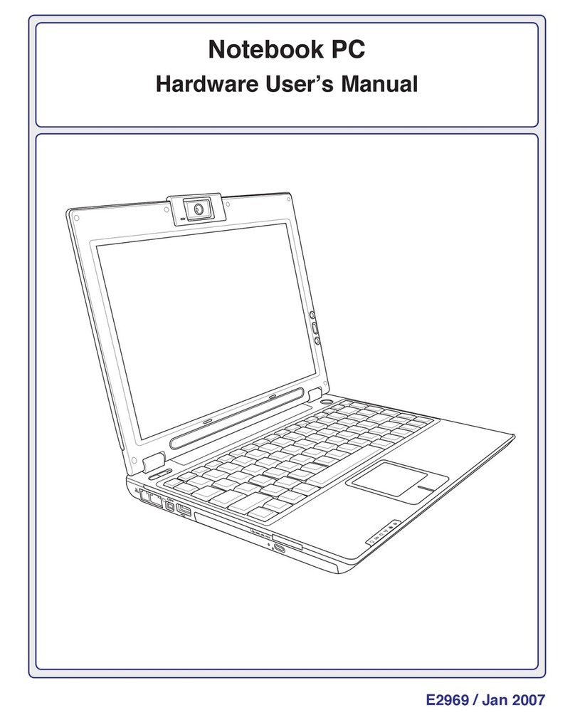 Asus Notebook PC Hardware user manual