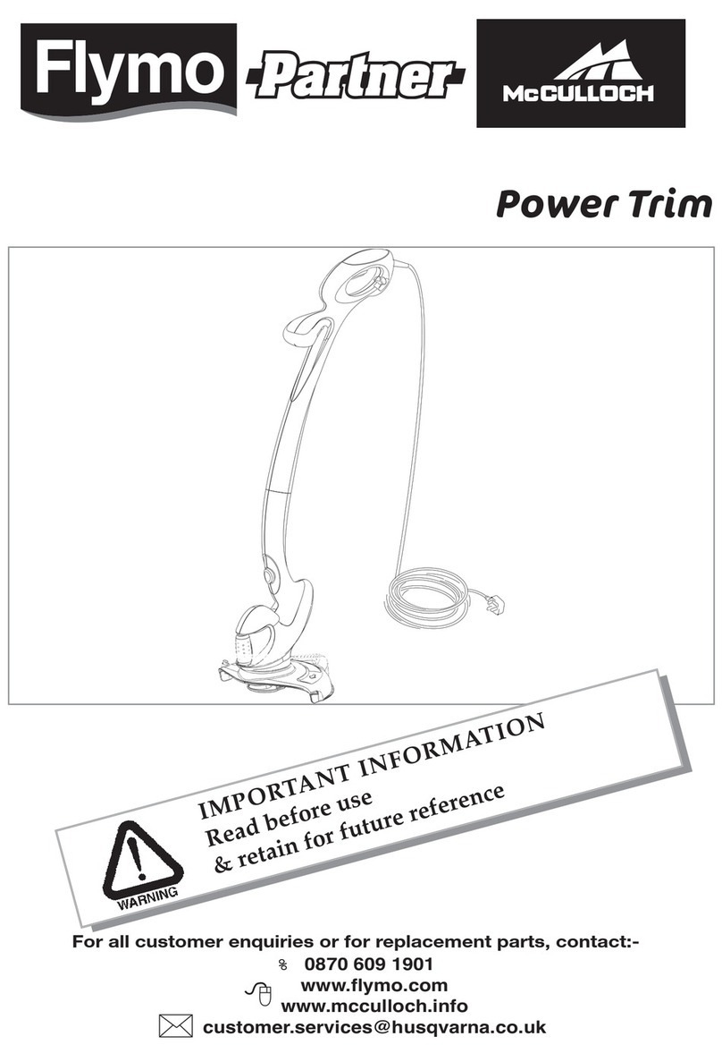 Flymo Power Trim instruction manual