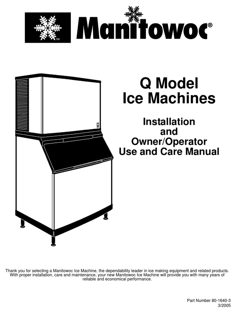 Manitowoc QD0322A User manual