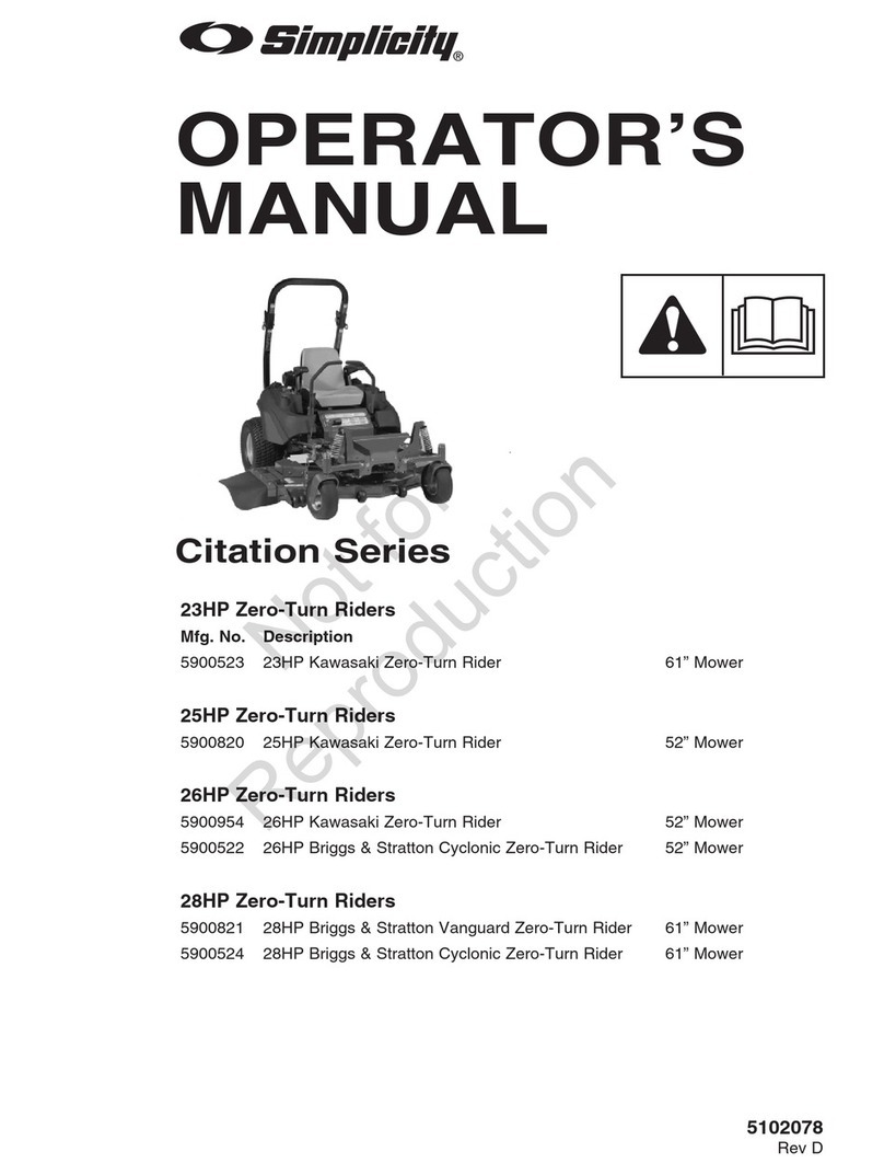 Simplicity Citation 5900523 User manual