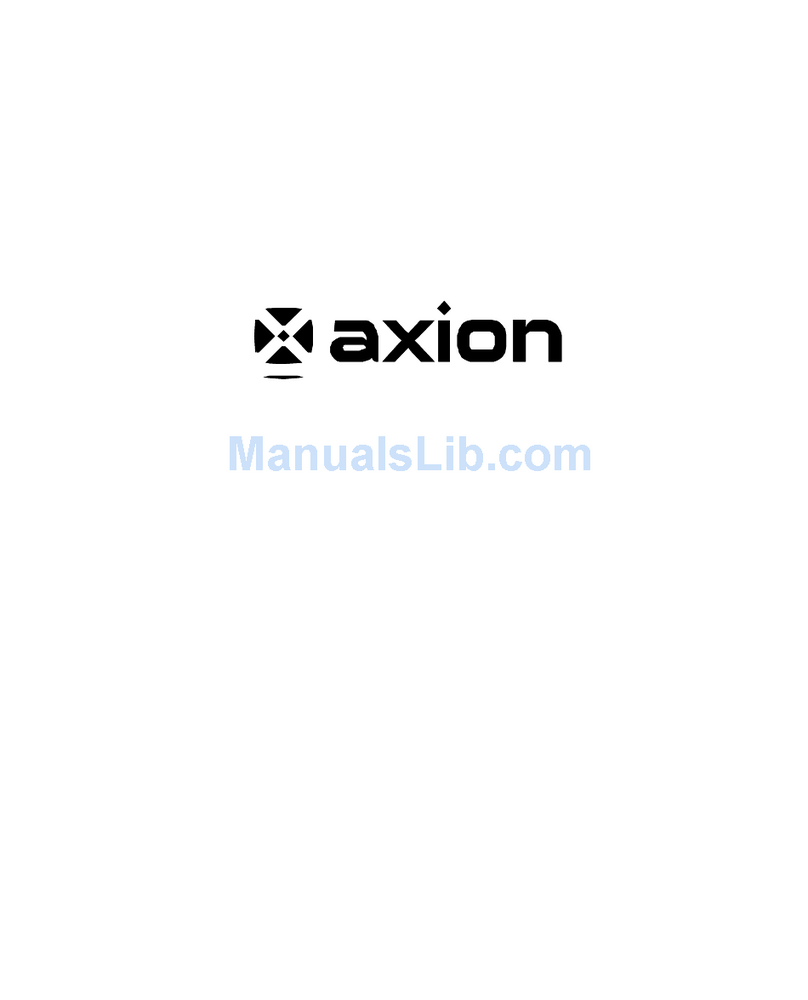 Axion AXN-9705 user guide