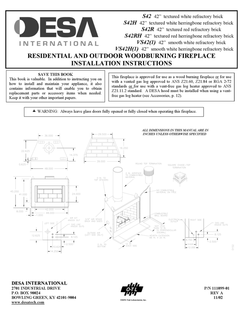 Desa S42 Series User manual