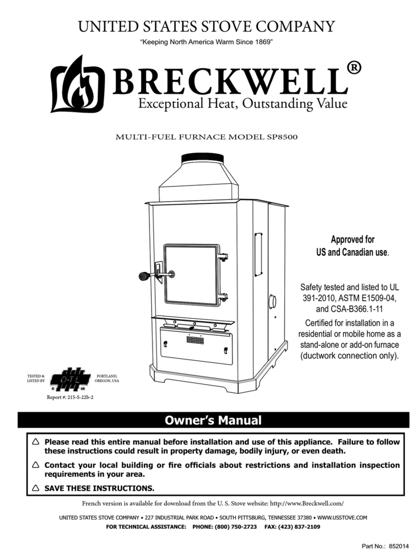 Breckwell SP8500 owner's manual