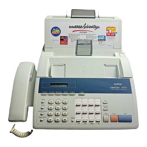 Brother FAX 1170 User manual