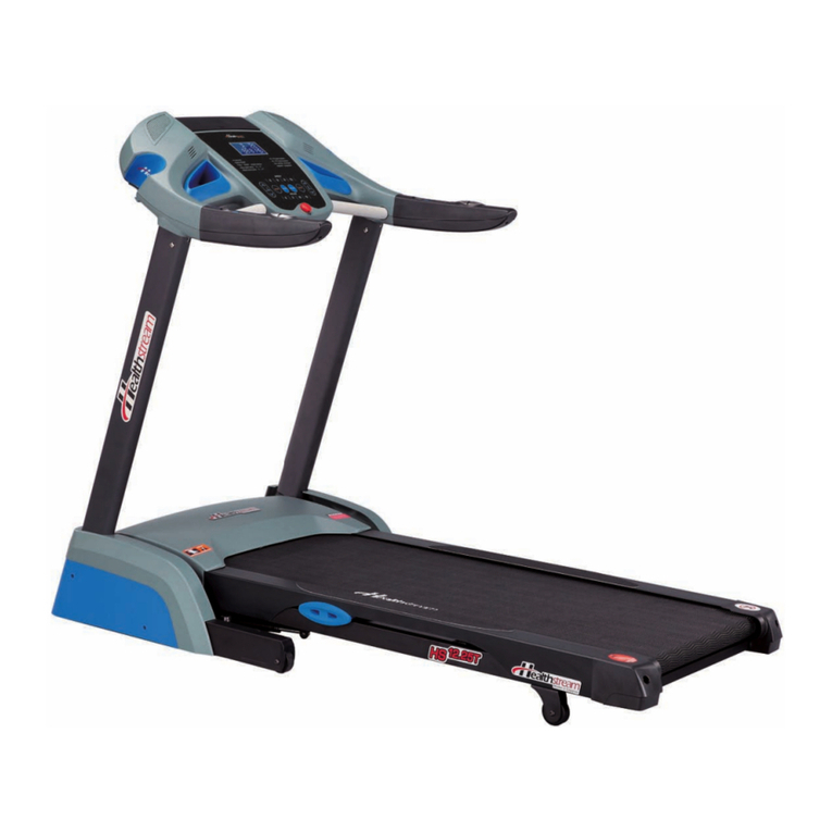Healthstream Treadmill User manual
