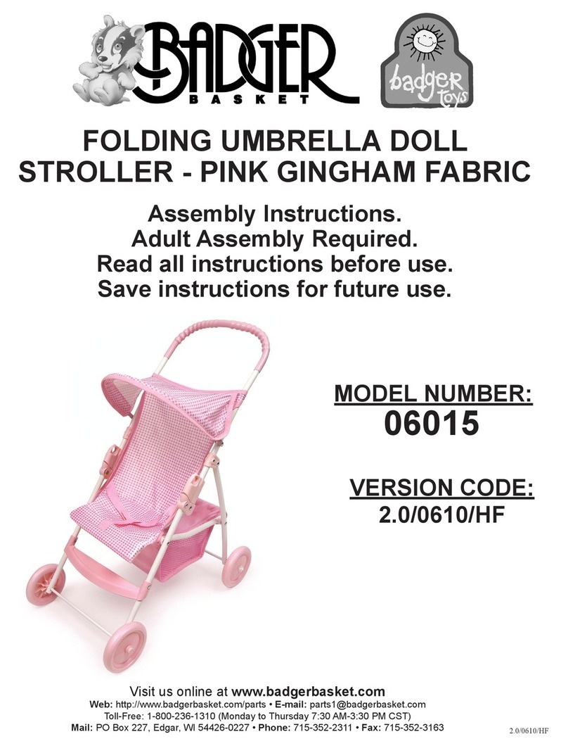Badger Basket 6015 User manual Badger Basket 6015 User manual