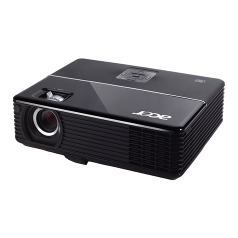 Acer P1265 Series User manual