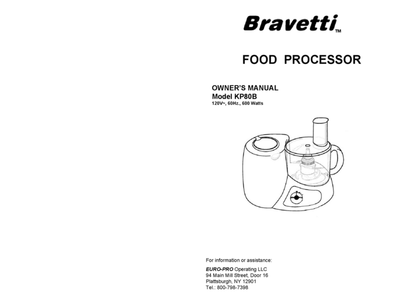 Bravetti KP80B User manual