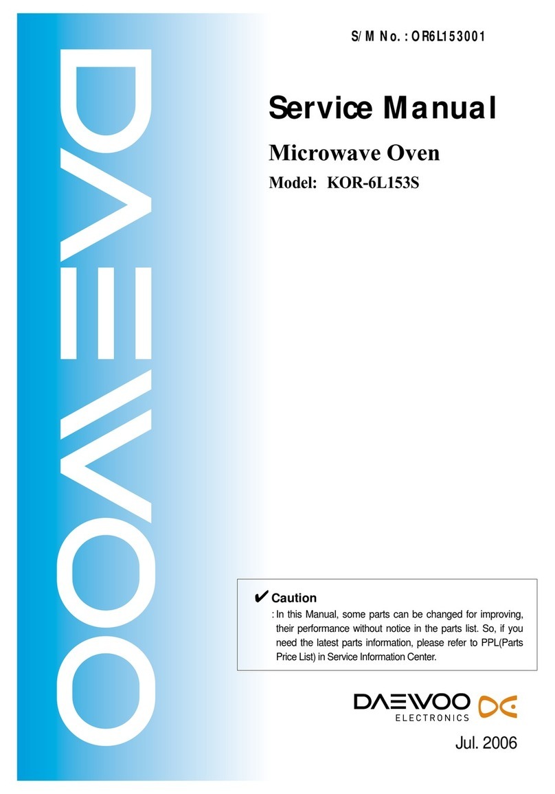 Daewoo KOR-6L153S User manual