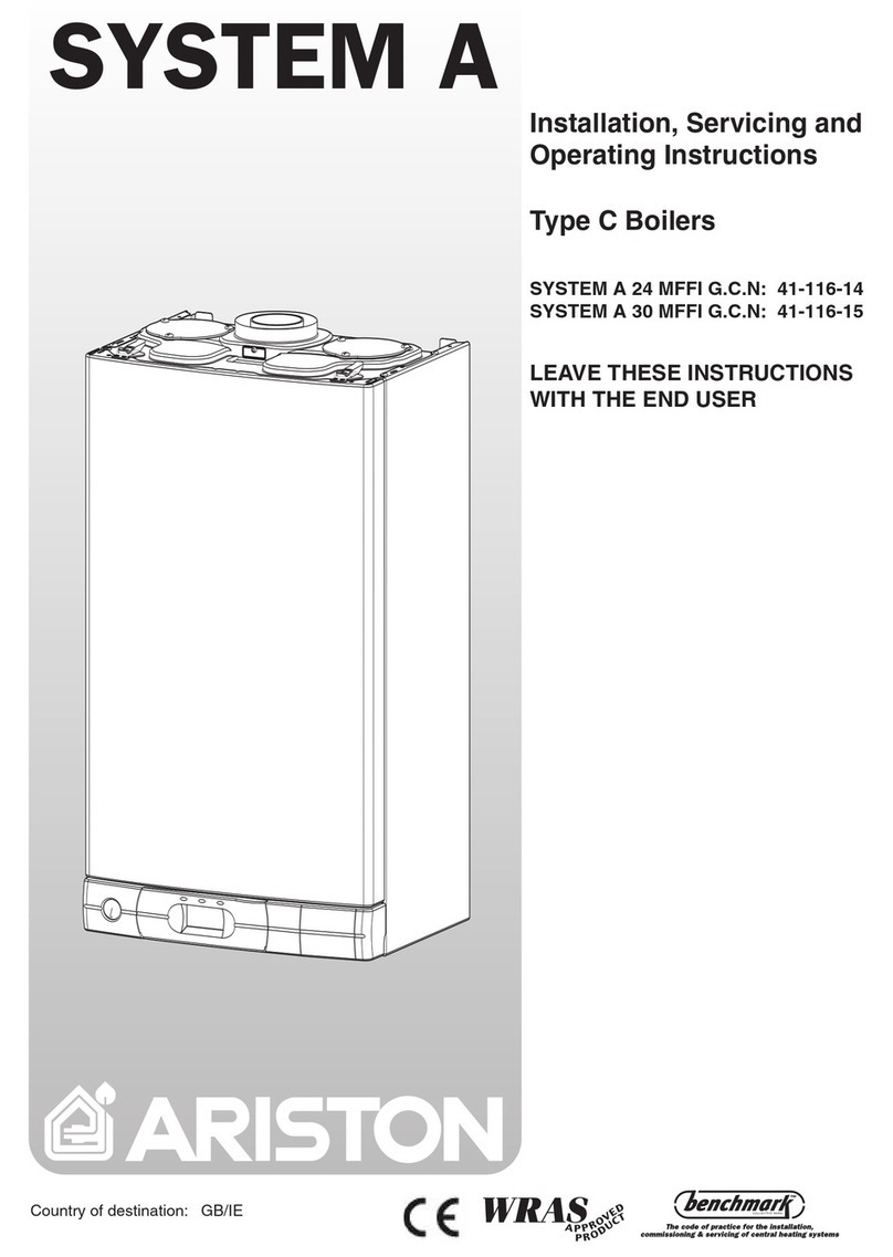 Ariston Type C operating instructions Ariston Type C operating instructions