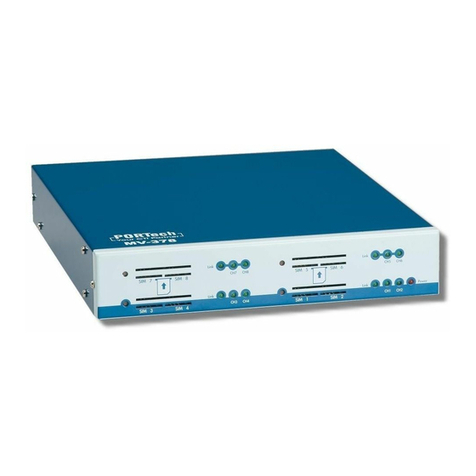Portech MV-374 User manual