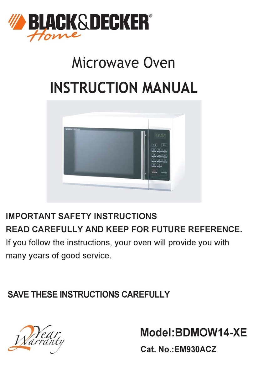 Black & Decker BDMOW14-XE User manual