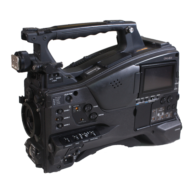 Sony PMW-500 Operation manual