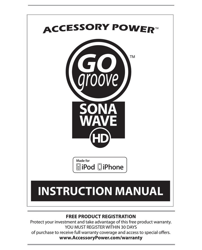Accessory Power Sona Wave HD User manual