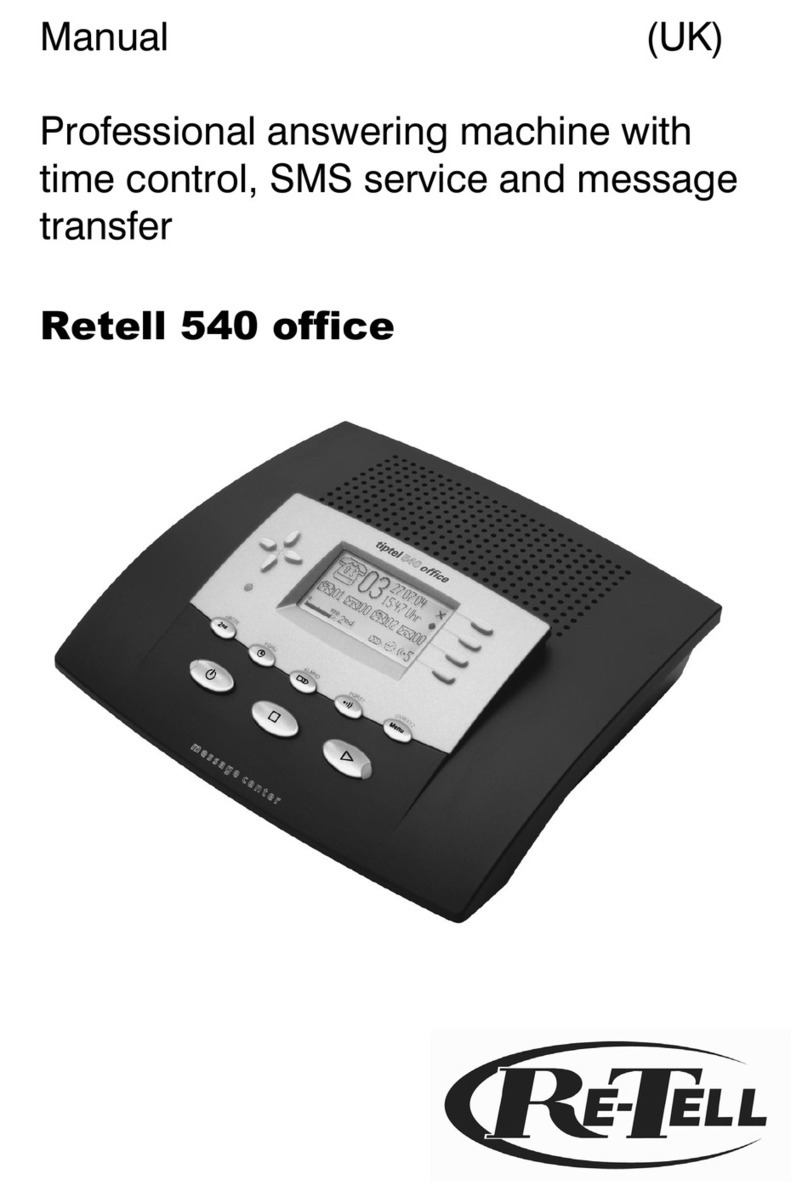 Retell Retell 540 office User manual