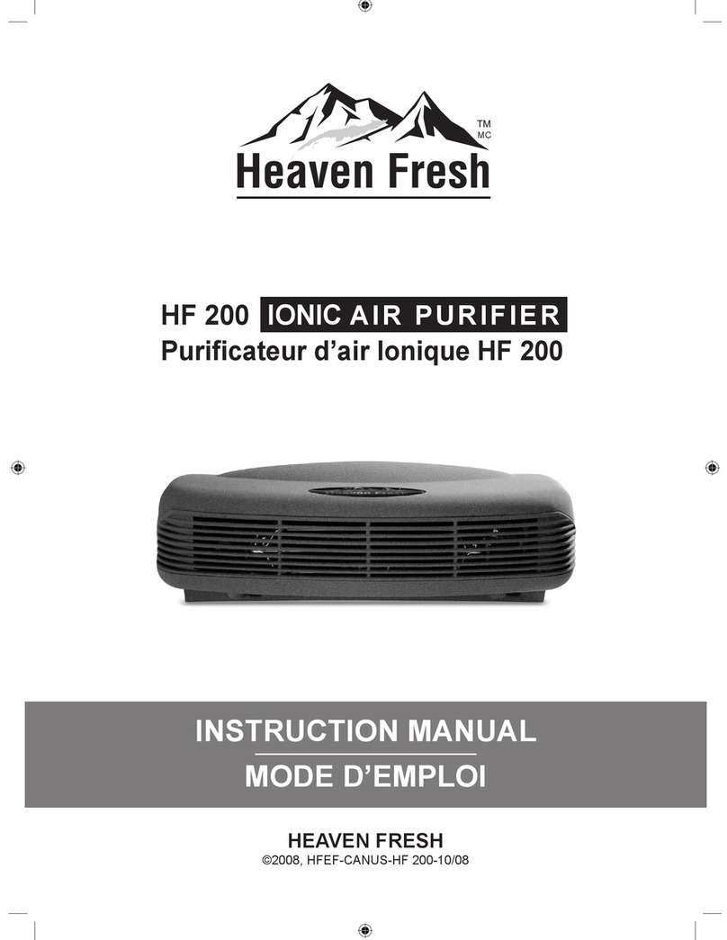 Heaven Fresh HF 200 instruction manual